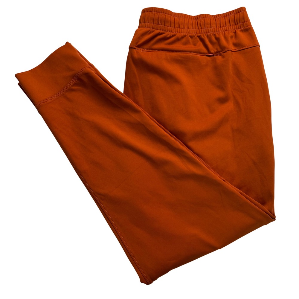 Rhone Commuter Joggers Mens XXL Burnt Orange Rust Stretch Active Pants 38x29